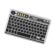 BT3.0 Clavier+Souris 400/500mAh 113x57x25mm bleu
