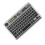 Transparent Wireless Keyboard Mouse Set 7-Color Lights Type-C 4
