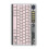 Wireless Bluetooth Keyboard & Mouse Combo, 400mAh Battery, 7-Color Backlit 7