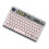 Wireless Bluetooth Keyboard & Mouse Combo, 400mAh Battery, 7-Color Backlit 6