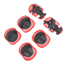 Kids Protective Gear Set, Adjustable Plastic Knee & Elbow Pads for Cycling & Skating