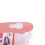 Spazzola di pulizia 2-in-1 in plastica rosa 8