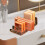 Organizzatore trasparente per palette, 16,8x9x5,1 cm 1
