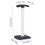 Support lumineux pour casque 11x10cm, USB noir 8