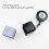 Soporte octagonal para tiza 27.56in negro 35g 5