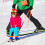 Ski Harness D Hook Design Nylon 210cm Orange 142g 5