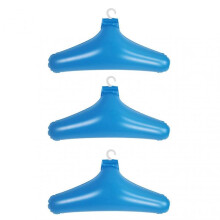 (3PCs) 5 Pcs PVC Inflatable Clothes Hanger Rack Foldable Non Slip Travel Portable Coat Hangers
