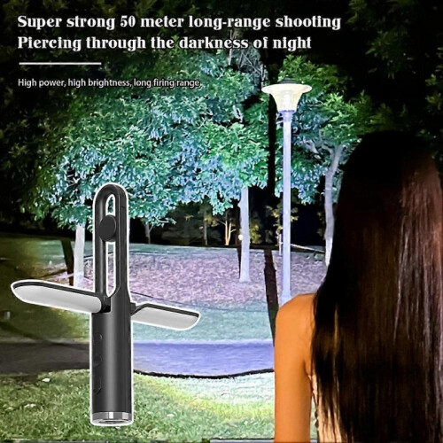 (Green) Multifunctional Lamp Camping Light Outdoor Portable Flashlights for Emergencies 2