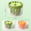 (Green) DIY 8 Grid Ice Popsicle Molds Homemades Practical Ice-Pop Stencil for Summer Dessert 5
