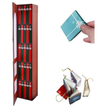 (Red) Mini Book Ornament Advent Calendar 2025 Christmas Advent Calendar With Book Gift