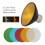 AD M Reflektor Beauty Dish mit 5 Farbfiltern & Diffusor, 12cm 4