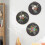 (02) Embroidery Starter Kit with Flower Pattern Cross Stitch Needlework Kits Hoop DIY 3