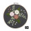 (03) Embroidery Starter Kit with Flower Pattern Cross Stitch Needlework Kits Hoop DIY 2