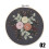 (01) Embroidery Starter Kit with Flower Pattern Cross Stitch Needlework Kits Hoop DIY 5