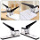 (M) Large Stapler Anti Slip Ergonomic Handle Staplers for Students Workers 2