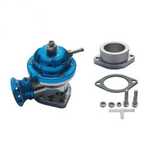 (Sky Blue) Universal Car Blow Off Turbo Pressure Relieve Valve Air Exhaust Valve Auto Accessories