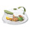 Injection d'eau 26x10 cm Couvercle pour micro-ondes Vert 3