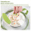 Injection d'eau 26x10 cm Couvercle pour micro-ondes Vert 4