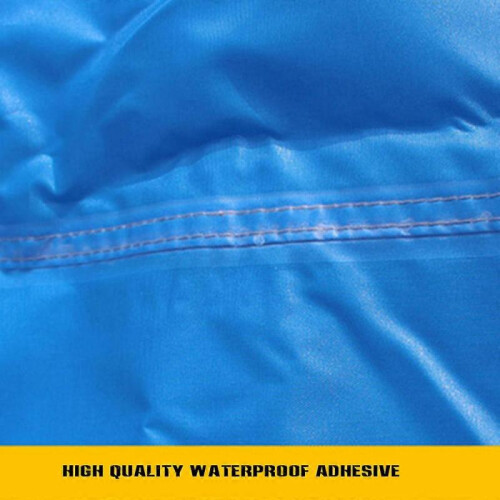 (L, Blue) Waterproof Camping Tarp Thicken Picnic Mat Beach Mat Durable Beach Pad Tent 1