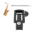Tailleur d’anche pour saxophone alto - molette facile, portable 4