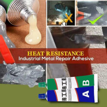 (60g) Industrial Repair Paste Glue Heat Resistance Cold Weld Metal Repair Paste