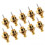10pcs Guitar Bass Securitys Strap Locks Metal Quick Release System for Electric Guitar 2