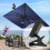 (Warm Light) Solar Powered Sunshade Light Cordless LED Camping Tent Lamp for Garden 4