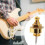 10pcs Guitar Bass Securitys Strap Locks Metal Quick Release System for Electric Guitar 5