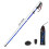 (Blue Long) Ultrashort Foldable Trekkings Stick Lightweight Trekkings Pole Crutches for Seniors Elderly 2