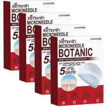 (4packs)Microneedles Botanical Skin Appendage Removal Patch, Skin Patch for Skin Tag Removal, Micro Pimple Patch, Anti-Acne Plaster for All Skin Type