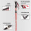 (Black Long) Ultrashort Foldable Trekkings Stick Lightweight Trekkings Pole Crutches for Seniors Elderly 5