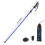 (Blue Short) Ultrashort Foldable Trekkings Stick Lightweight Trekkings Pole Crutches for Seniors Elderly 2
