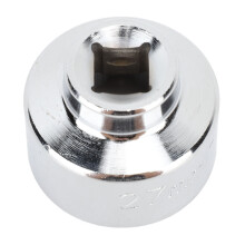 Metall 27 mm/1,06 Zoll 6-Zahn-Ölfilterkappen-Nuss