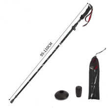 (Black Short) Ultrashort Foldable Trekkings Stick Lightweight Trekkings Pole Crutches for Seniors Elderly