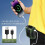 (Green) Personal-Cooling Belt Fan Powerful Wind Long-endurance Work Fan for Garden Work 3