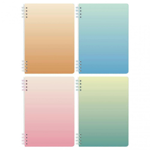 (C) A5 Spirals Notebook Superior Paper Quality Smoothing writing experience for Home/Office