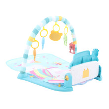 Baby Spielmatte Klavier Smart Stage Abnehmbares Musikalisches Bildungs-Infantenspielmatte Klavier für Fitness Grün