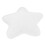 Almohada en forma de estrella 50cm/19.6in blanco algodón PP 16