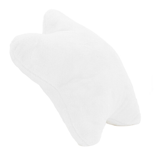 Almohada en forma de estrella 50cm/19.6in blanco algodón PP