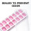 (Pink) Stackable Ice Tray Soft Bottom Flexible Stackable Ice Maker for Home Bar 5