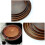 (30*2cm, tan) Solided Wood Round Tea Tray Multifuntional Durable Fruit Pan for Meals Snacks 3