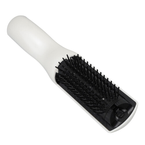 Spazzola per capelli a ioni negativi, batteria AA, 2 pezzi, plastica