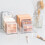 Transparente PS-Lidschatten-Tray-Organizer-Palette 5