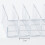 Transparente PS-Lidschatten-Tray-Organizer-Palette 4