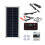 (With 30A Controller) 10W/30W/100W Flexible Solar Panel - Dual Output 12V/24V Battery Charger for Car/Boat/RV with Smart Controller 1