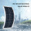 (With 30A Controller) 10W/30W/100W Flexible Solar Panel - Dual Output 12V/24V Battery Charger for Car/Boat/RV with Smart Controller 3
