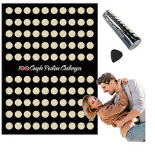 100 Scratch off Poster Fun Date Night Ideas Couples Games Scratch off Poster Intimate Gift for Him/Her