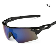 (7) Mens Cycling Glasses for Outdoor Sport PC Frame Anti-Fog Goggles Sports Eyewears for Baseball Fishing Ski Running