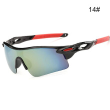 (14) Mens Cycling Glasses for Outdoor Sport PC Frame Anti-Fog Goggles Sports Eyewears for Baseball Fishing Ski Running