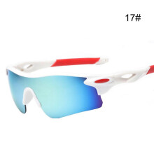 (17) Mens Cycling Glasses for Outdoor Sport PC Frame Anti-Fog Goggles Sports Eyewears for Baseball Fishing Ski Running